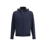 Blue Polyamide Shell Jacket