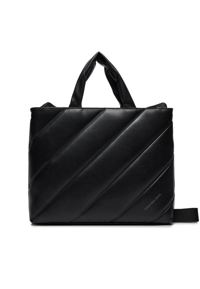 Black Polyethylene Handbag
