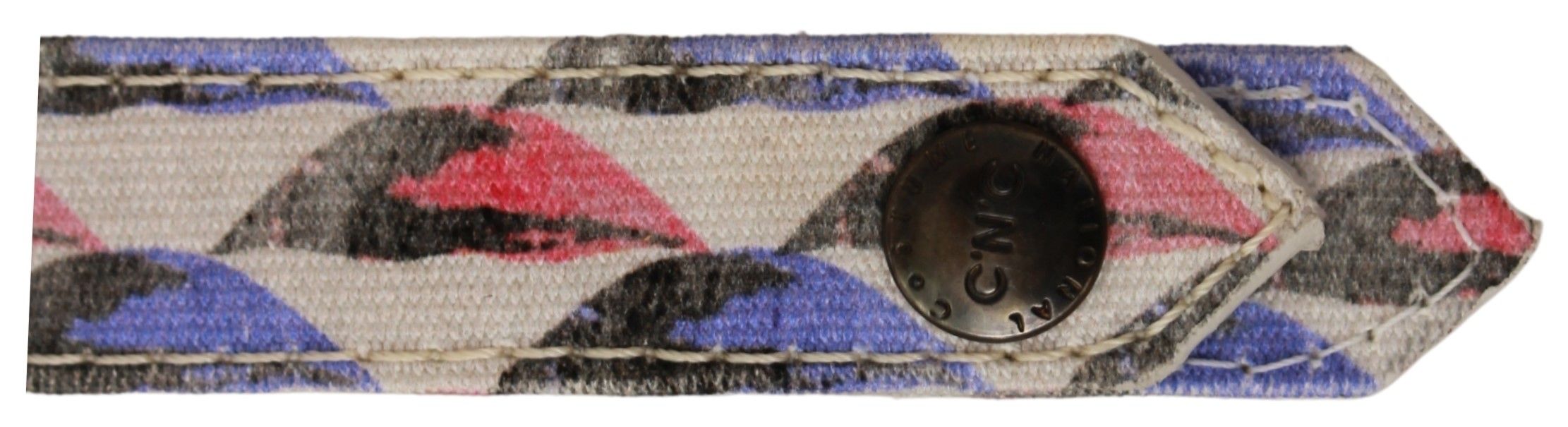 Hvid Ring-logo i tekstil