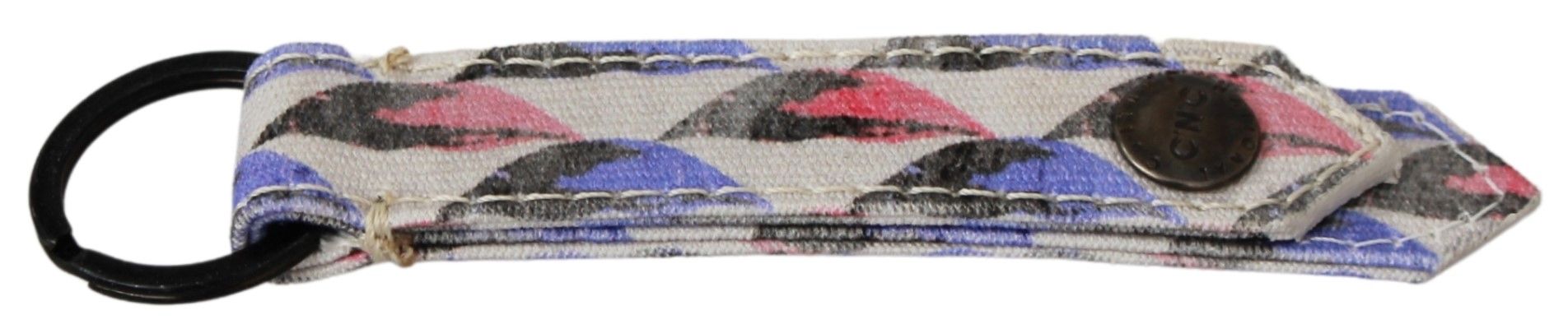 Hvid Ring-logo i tekstil