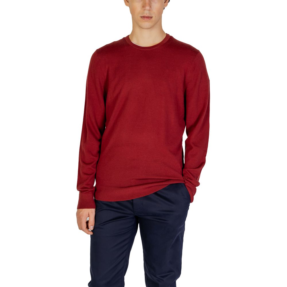Bordeaux sweatshirt i genbrugsuld