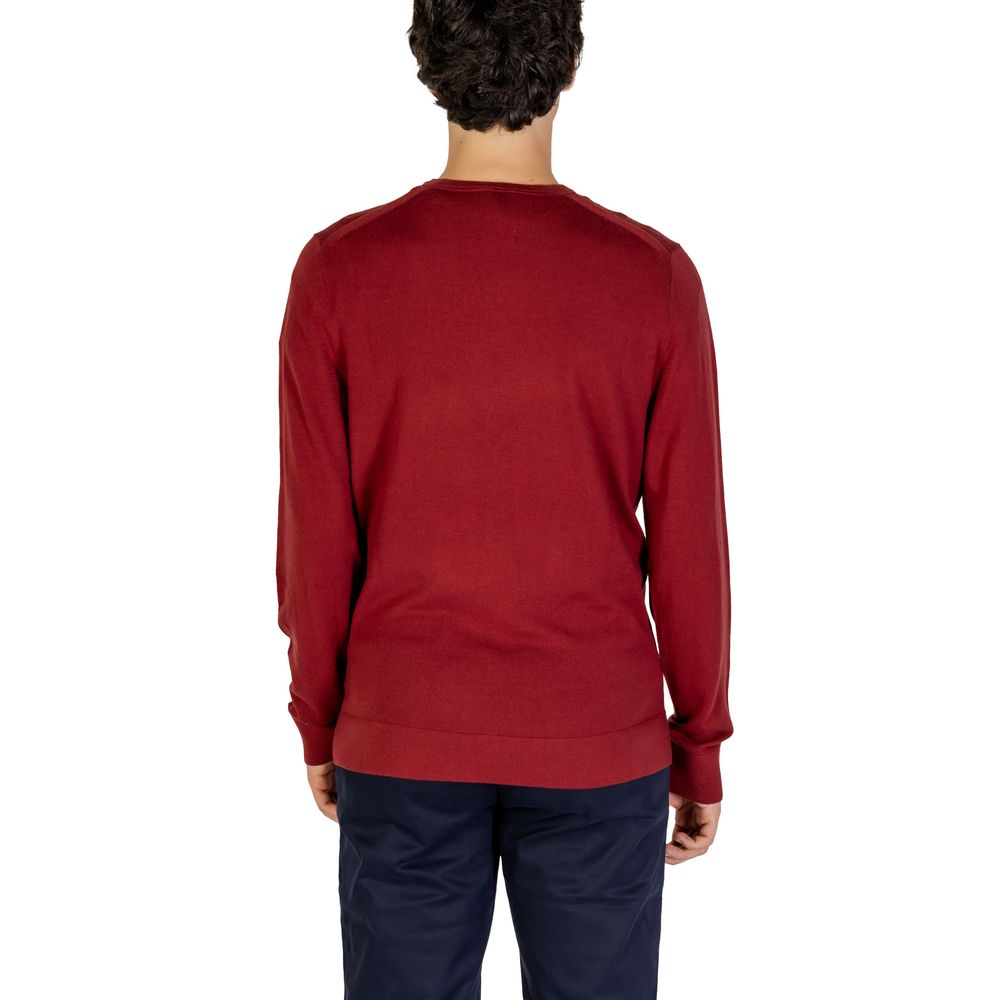 Bordeaux sweatshirt i genbrugsuld