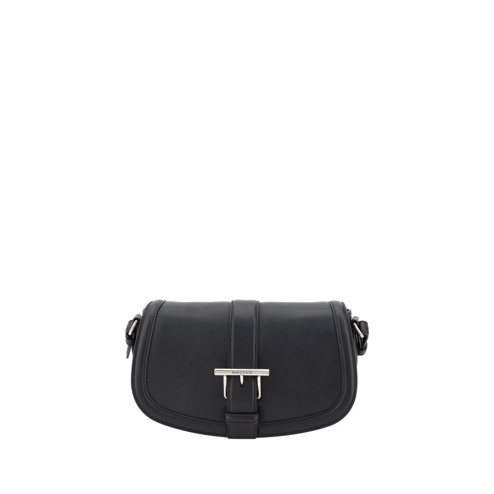 Black Calf Leather Bos Taurus Shoulder Bag