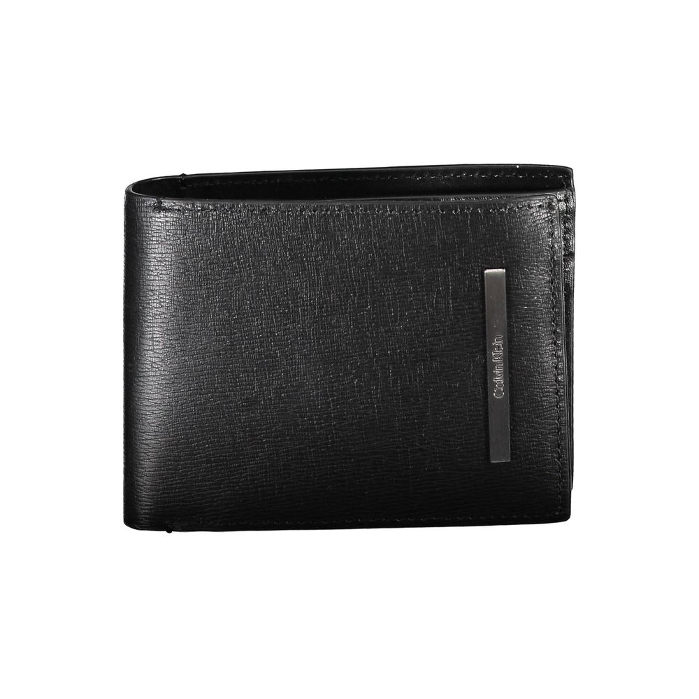 Black Eco-Leather Men Wallet