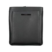 Black Polyester Men's Shoulder Bag