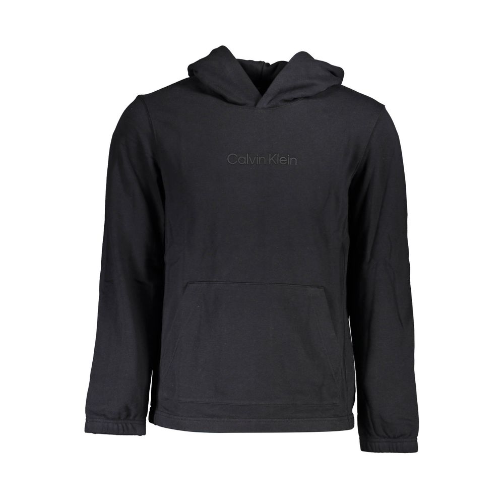 Black Cotton Men's Sweatshirt