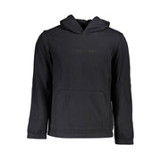 Black Cotton Men's Sweatshirt