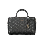 Nero Polyurethane Women Handbag