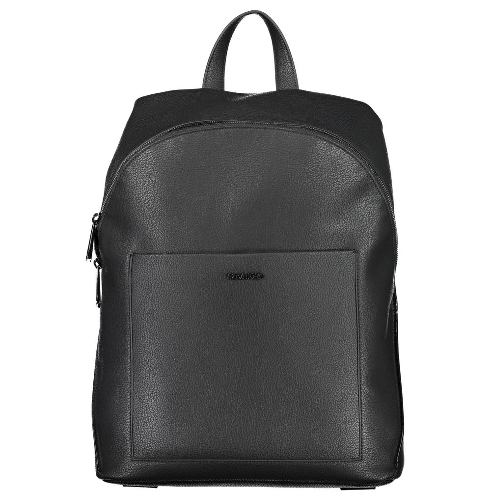 Nero Poliestere Men Backpack