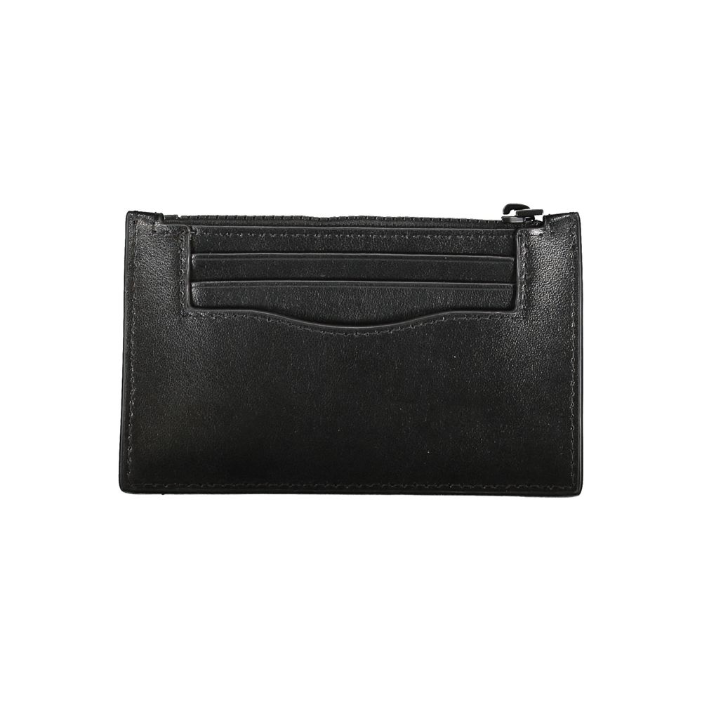 Black Leather Men Wallet