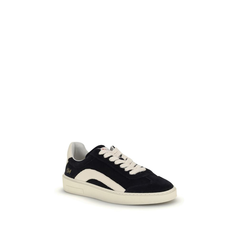 Sorte Bos Taurus Low Top Sneakers i kalveskind