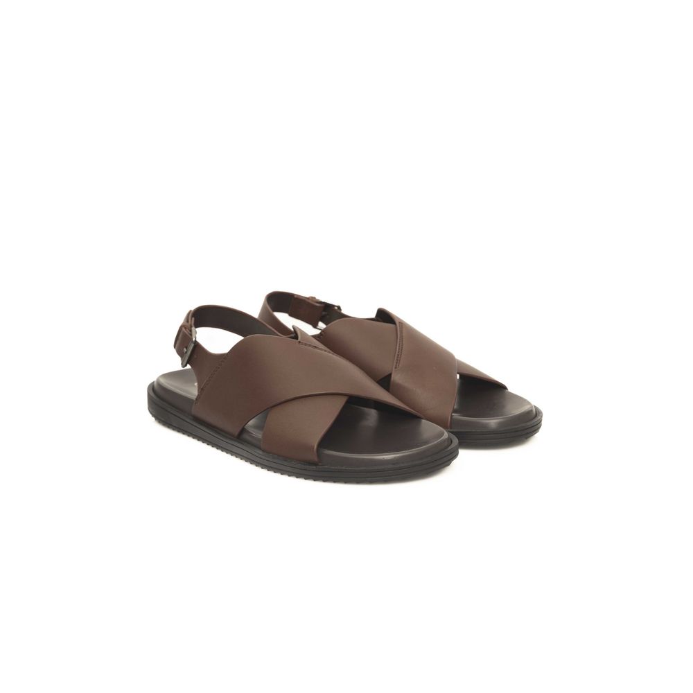 Brune herresandal i kohud