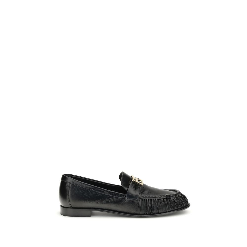 Sorte Bos Taurus Slip-On Loafers i Kalveskind