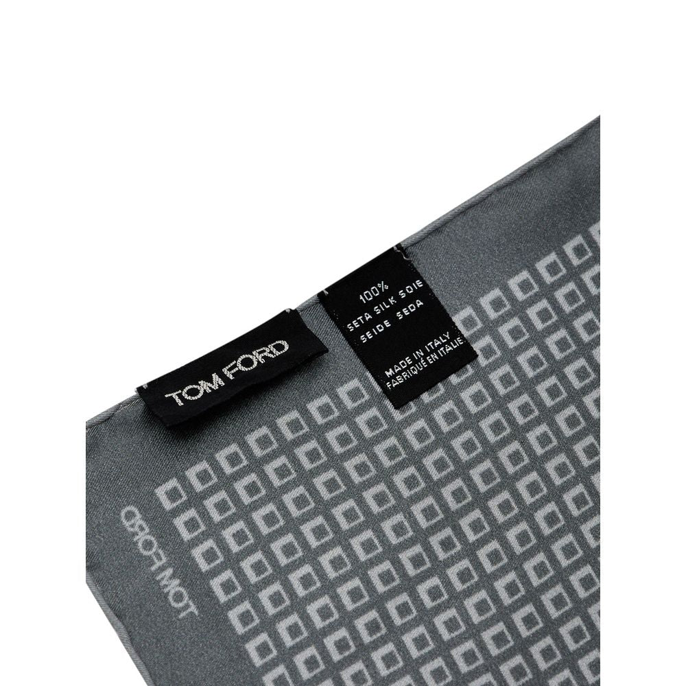 Grøn silkelommeklud