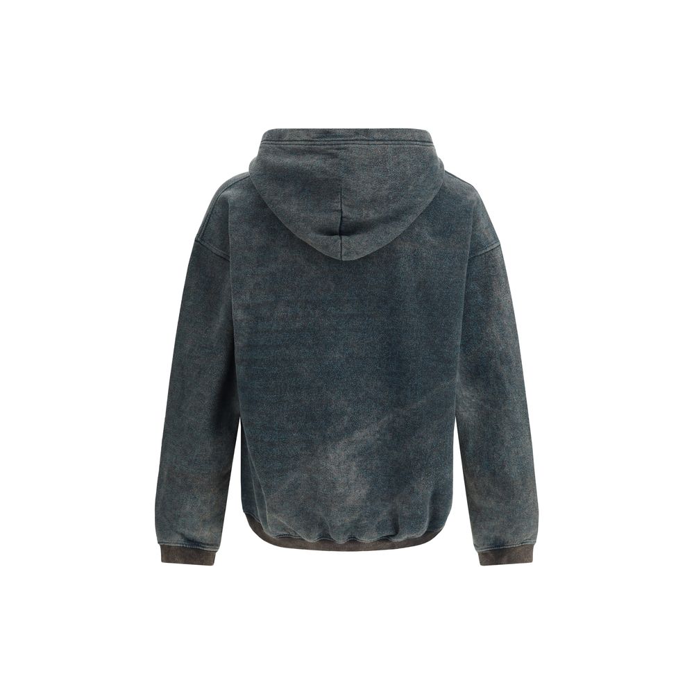 Sort polyester-sweatshirt