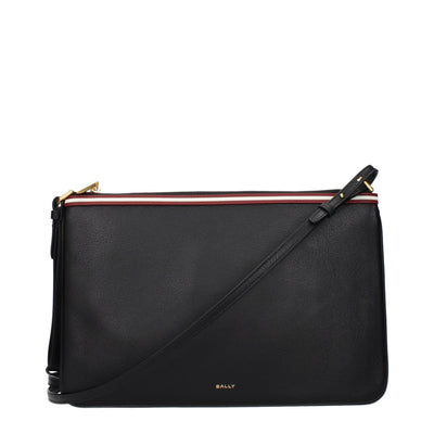 Black Leather Crossbody Bag