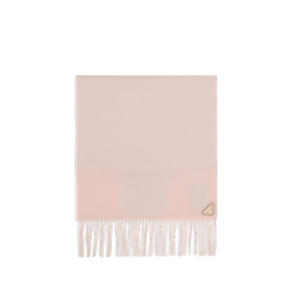 Flerfarvet silketørklæde