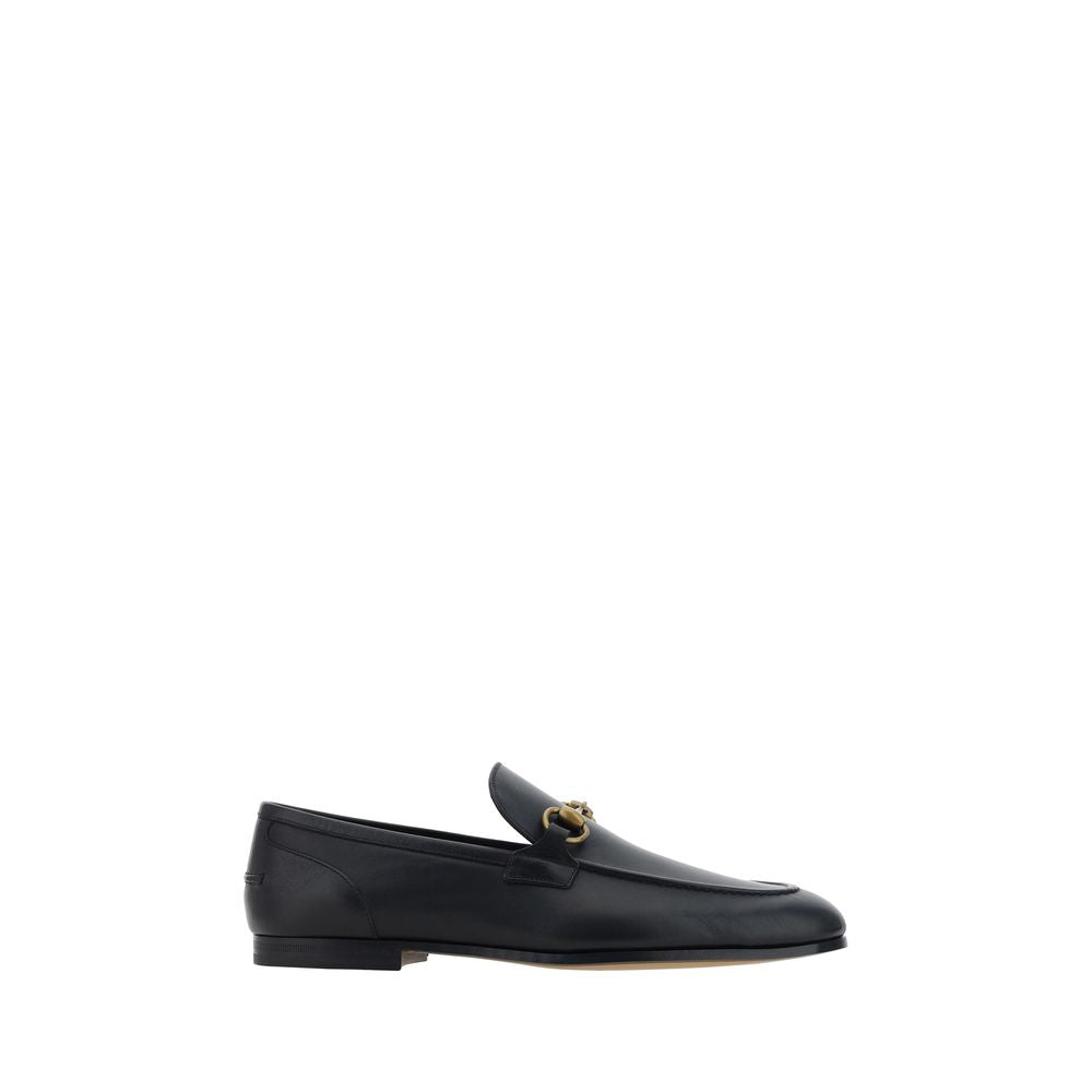 Sorte Bos Taurus Slip-On Loafers i Kalveskind
