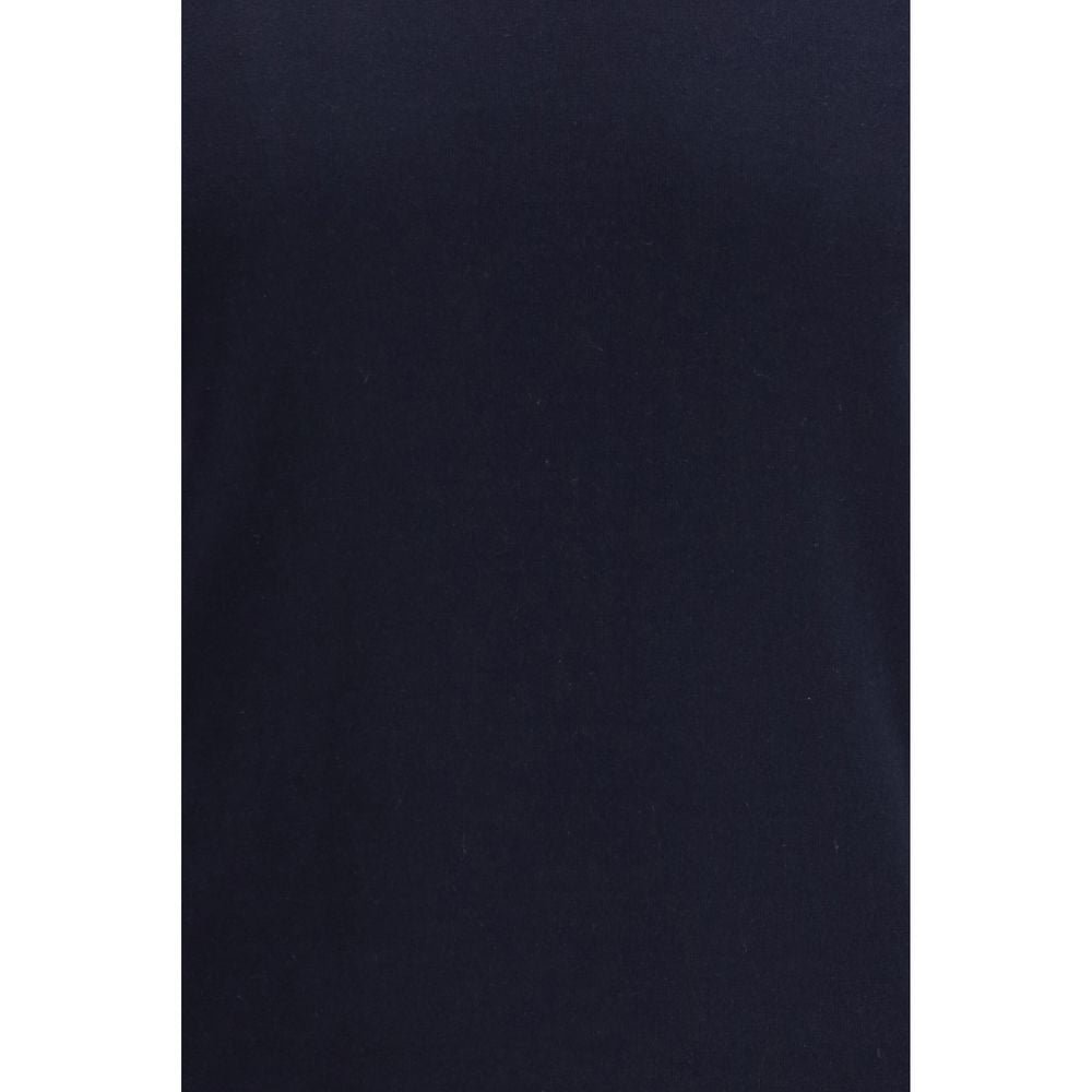 Blå bomulds-sweatshirt