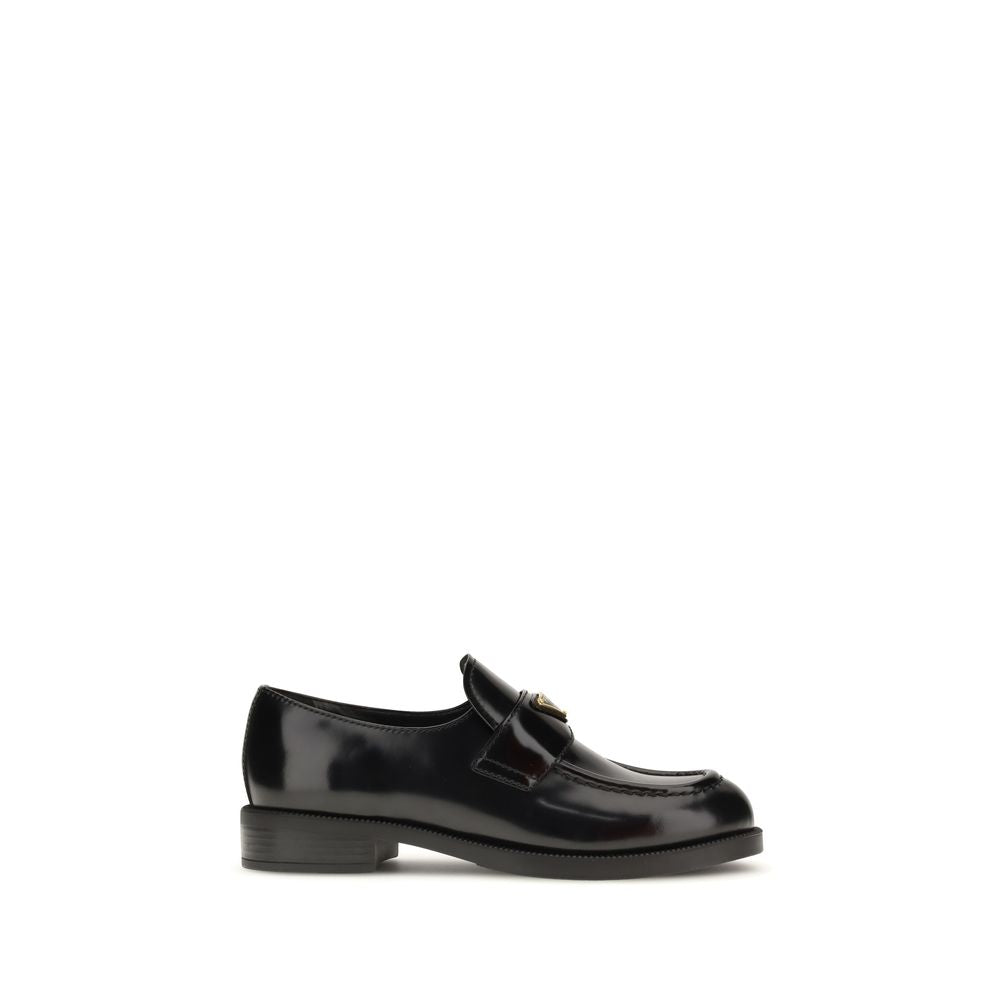 Sorte Bos Taurus Slip-On Loafers i Kalveskind
