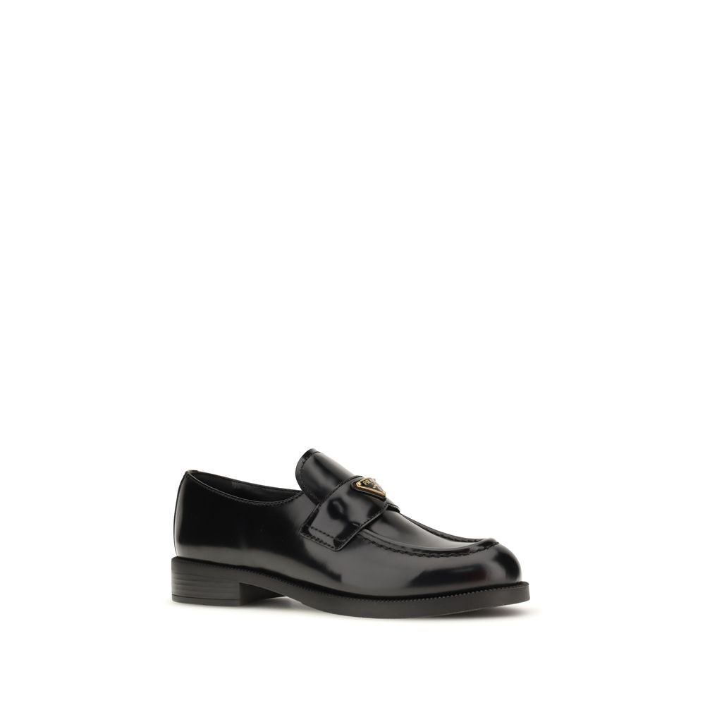 Sorte Bos Taurus Slip-On Loafers i Kalveskind