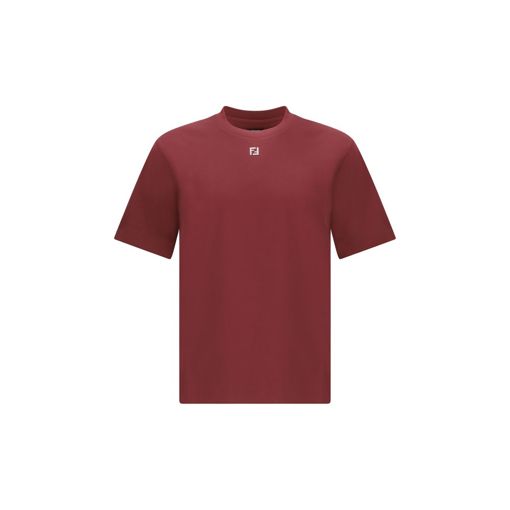 Bordeaux bomulds-T-shirt