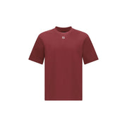 Bordeaux bomulds-T-shirt